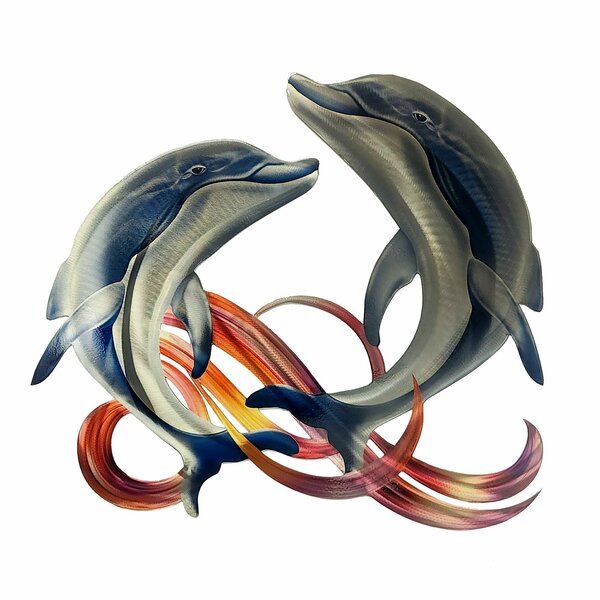 Next Innovations Medium Dancing Dolphins Wall Art 101210163